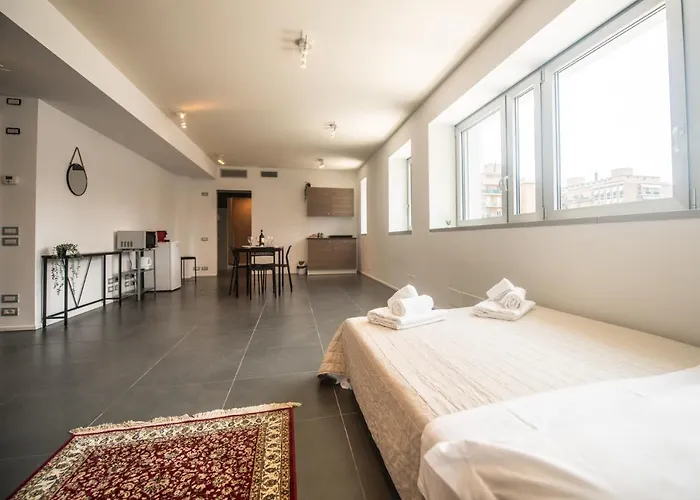 350 M Dalla Stazione L Parcheggio Free L Nova Loft Daire *
